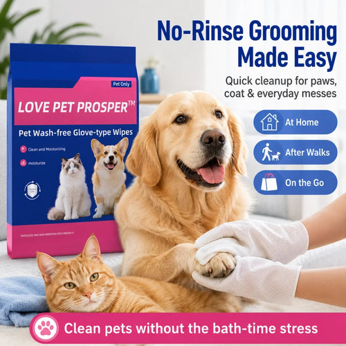 Pet Cleaning Glove Wipes
