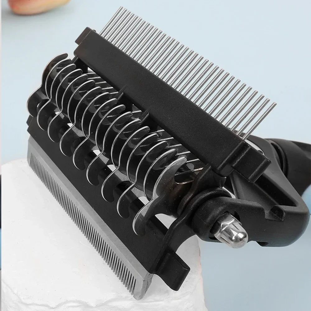 3-in-1 Pet Grooming Brush