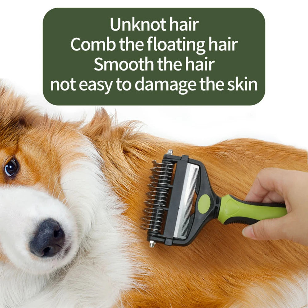 3-in-1 Pet Grooming Brush